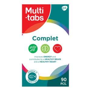 Multi-Tabs Complet kapsler med omega-3 - 90 kaps.