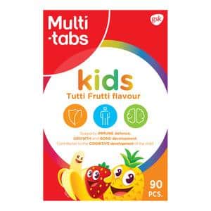 Multi-Tabs Kids Tutti Frutti - 90 tyggetabl.