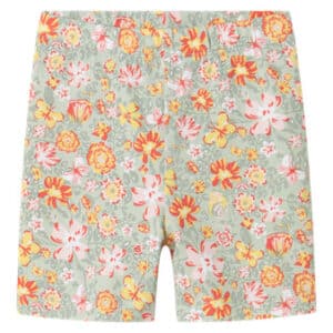 NAME IT Cykelshorts Vayo Aqua Gray Yellow Flower
