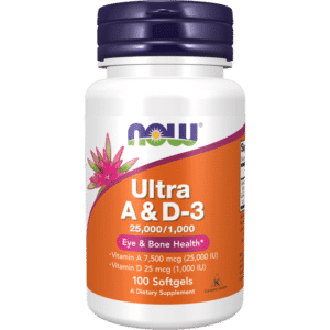 NOW Ultra A & D-3 100 stk