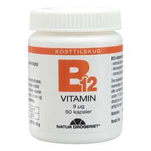 Natur-Drogeriet B12 Vitamin 9 Î¼g - 60 kaps.