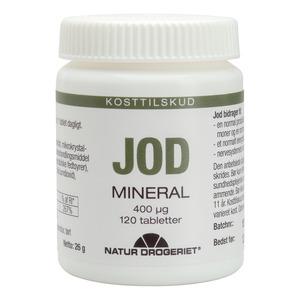 Natur-Drogeriet Jod 400 Âµg - 120 tabl.