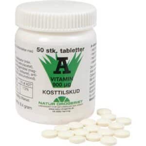 Natur Drogeriet Vitamin A 50 stk