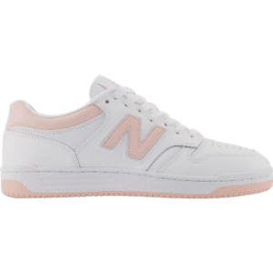 New Balance 480 Shoes - White/Pink Haze
