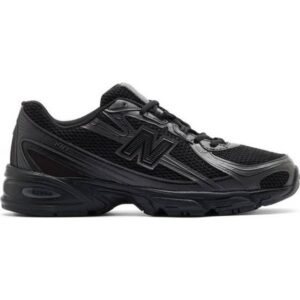 New Balance 740 - Black/Black Cement