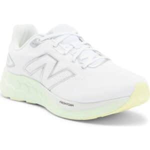 New Balance Fresh Foam 680 V8 Road Running Shoes - Hvid/Grøn