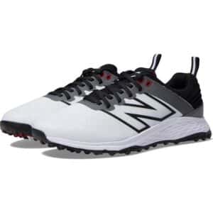 New Balance Fresh Foam Contend V2 Golf Shoes - White/Black
