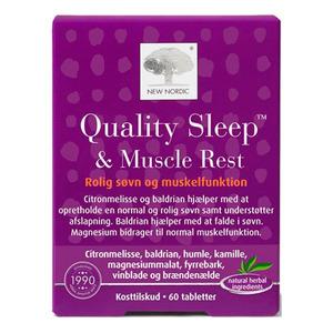New Nordic Quality Sleep & Muscle Rest - 60 tabl.