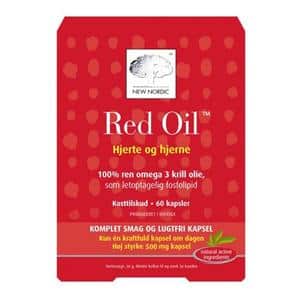 New Nordic Red Oil Omega-3 Krill Olie - 60 kaps.