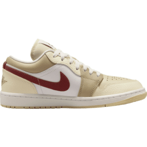 Nike Air Jordan 1 Low W - Summit White/Desert Khaki/Light Khaki/Red Sepia