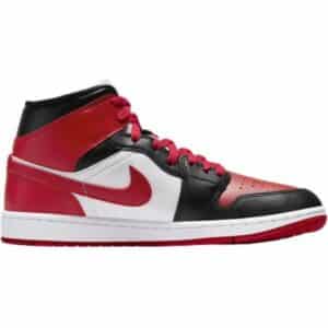 Nike Air Jordan 1 Mid W - Black/White/Gym Red