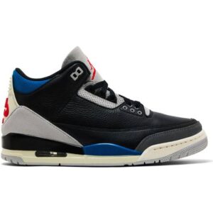 Nike Air Jordan 3 Rare Air M - Black/Chile Red/Neutral Grey/Military Blue/Coconut Milk
