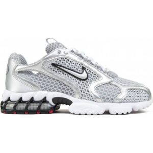Nike Air Zoom Spiridon Cage 2 M - Light Smoke Gray/Cardinal Red/Black/Metallic Silver