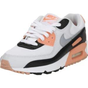 Nike Sportswear Sneaker Low Air Max 90 - Grå/Lyseorange/Sort/Hvid