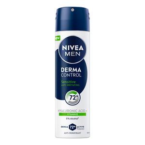 Nivea Derma Control Sensitive Male Spray - 150 ml.