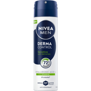 Nivea For Men Derma Control Sensitive Spray (150 ml)