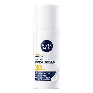 Nivea Men Sensitive Daily Protect Moisturiser SPF30 - 50 ml.