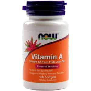 Now Foods VITAMIN A 25.000 IU 100 stk 100 stk