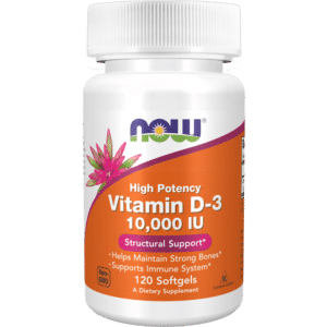 Now Foods Vitamin D-3 10000iu 120 stk