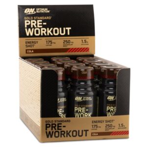 Optimum Gold Standard PWO Shot, 12 stk, Cola