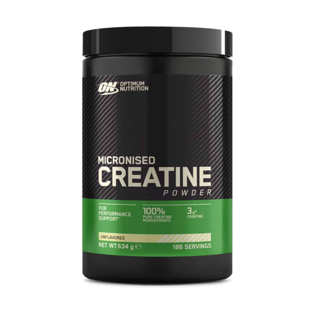 Optimum Micronised Creatine (634g) – Kreatinmonohydrat | Øger styrke & udholdenhed - perfekt til træning