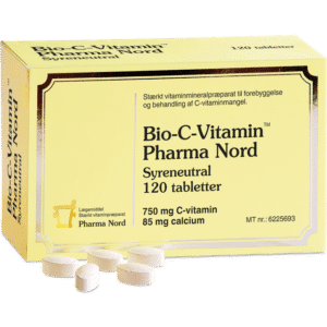 Pharma Nord C-vitamin 750 mg Syreneutral 120 stk