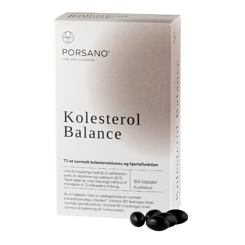 Porsano Kolesterol Balance (60 kaps)