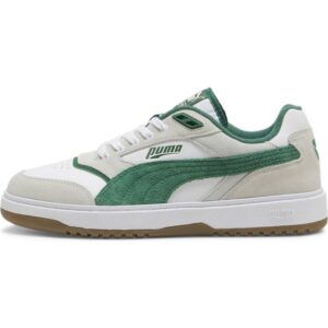 Puma Doublecourt Sneakers, White-Vapor Gray-Vine