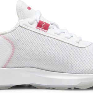 Puma Fusion Crush Sport Vandtætte Drenge Golfsko Uden Spikes - Puma White/Garnet Rose - Str. 35 Normal