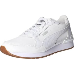 Puma Herre ST Runner V4 Læder Sneakers - Hvid/Isgrå/Gummi