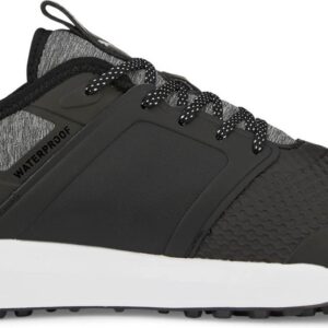 Puma Ignite Elevate Vandtætte Herre Golfsko Uden Spikes - Puma Black/Puma Silver - Str. 40 1/2 Normal
