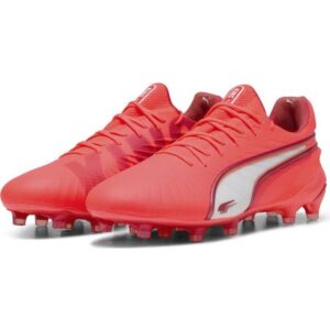 Puma King Ultimate FG/AG Football Boots - Red Fire