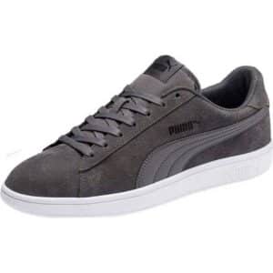 Puma Smash V2 Trainers - Castlerock Black/White