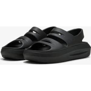 Puma Uld Stilfulde Flade Sandaler Uld - Sort