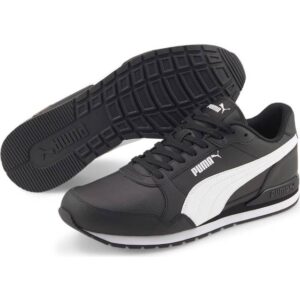 Puma Unisex ST Runner V3 L Sneaker - Black/White