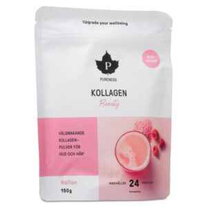 Pureness Kollagen Beauty Pulver, Hindbær, 150 g