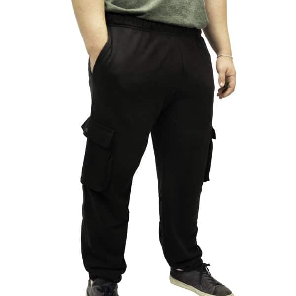 RAW Supps Cargo Sweatpants, , Black