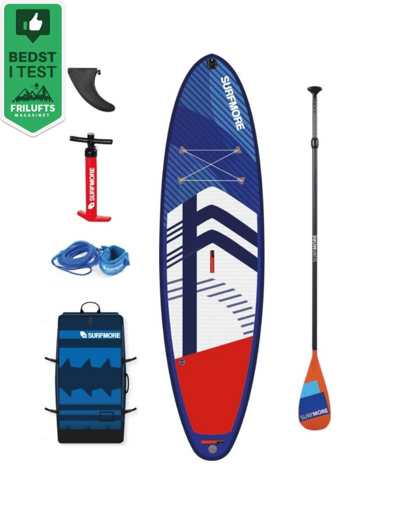 SURFMORE Allround 11'2 x 33 SUP Board - Blå