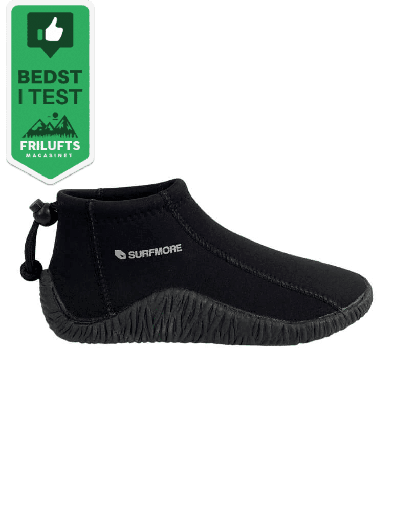 SURFMORE Neopren Sko (3 mm) - Sort - 45