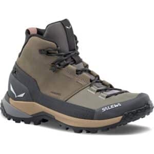 Salewa Women's Puez Leather Mid PTX Vandresko - Grå