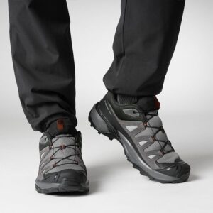 Salomon X Ultra 360 Leather, sharkskin/asphalt/cc-47 1/3 / UK 12 - Vandresko