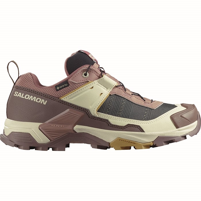 Salomon X Ultra 5 GTX Kvinder / Damer, burlwood/french roast-41 1/3 / UK 7,5 - Vandresko