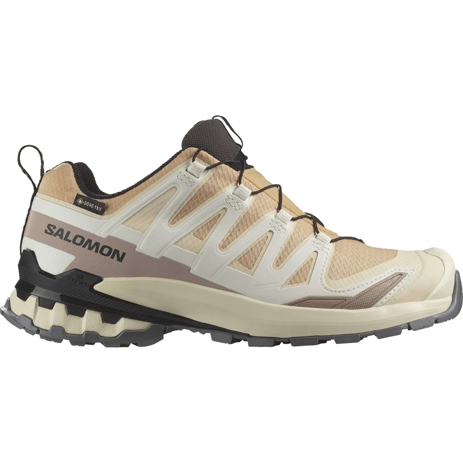 Salomon XA Pro 3D V9 GTX, trailsko, dame, beige/hvid