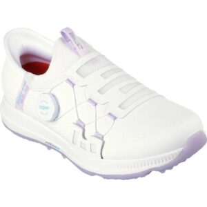 Skechers Go Golf Elite 5 Slip-Ins Waterproof Golfsko - White/Lavender