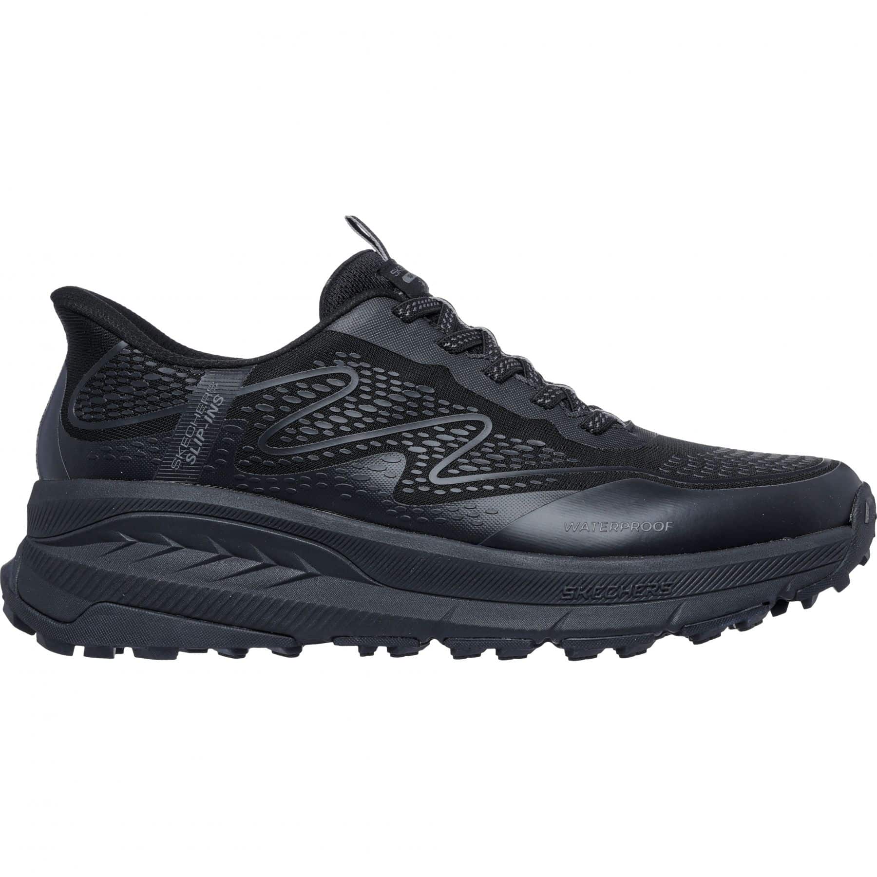 Skechers Switch Back - Welch Creek, outdoor sko, herre, sort