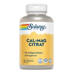 Solaray Cal-Mag Citrat - 180 kaps.