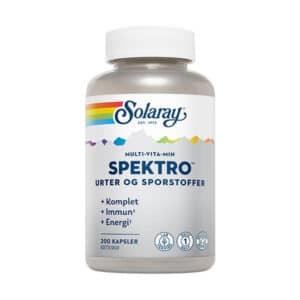 Solaray Spektro MultiVitaMin 200 kaps. ØDELAGT EMBALLAGE