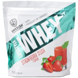 Swedish Supplements Lifestyle Whey, 900 g, Strawberry Slush