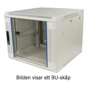 TOTEN System Z - 9U - Wall Mount Rack Cabinet