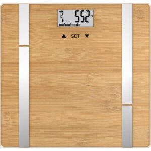 Terraillon Bamboo Fit BMI Badevægt Max 180kg